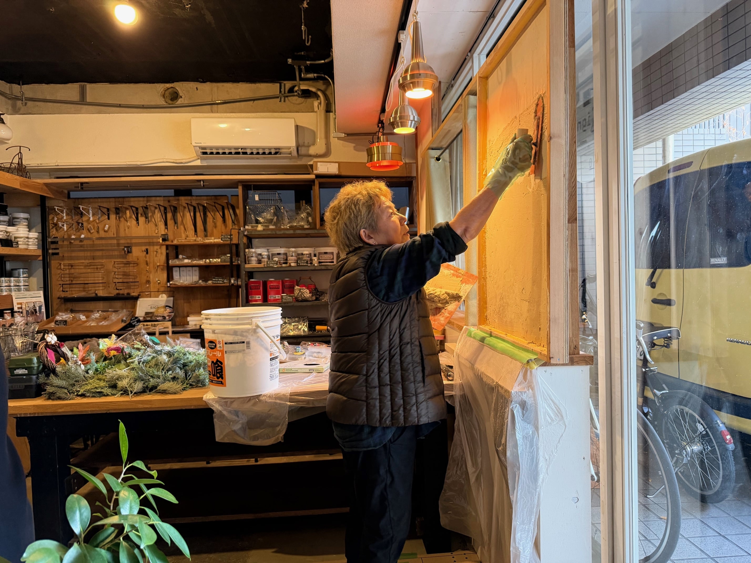 DIY京都，漆喰うまーくヌレール京都，DIYリフォーム京都