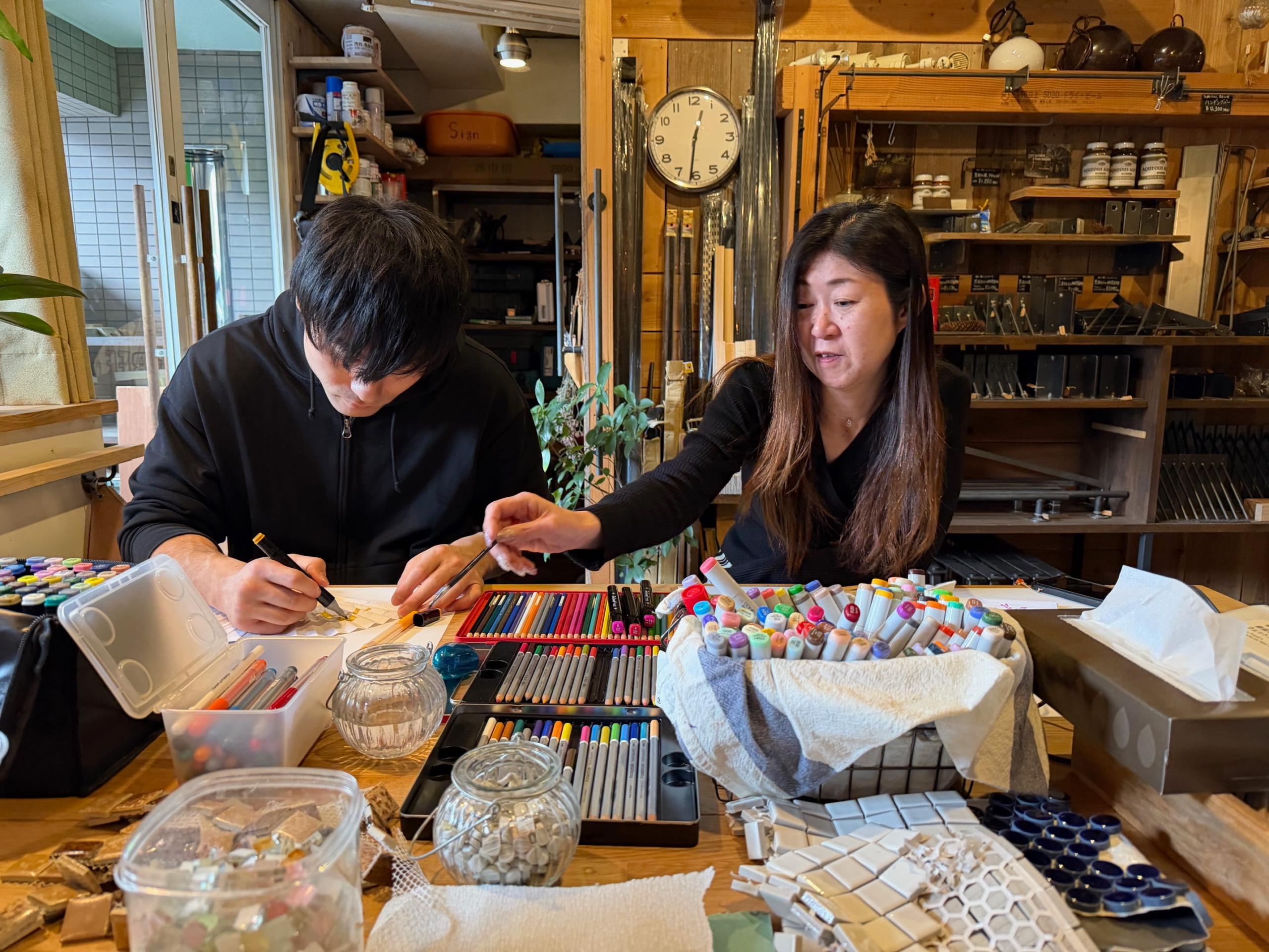 京都扇子づくり体験，京都体験，京都遊び場，DIY体験京都，京都カップル体験人気