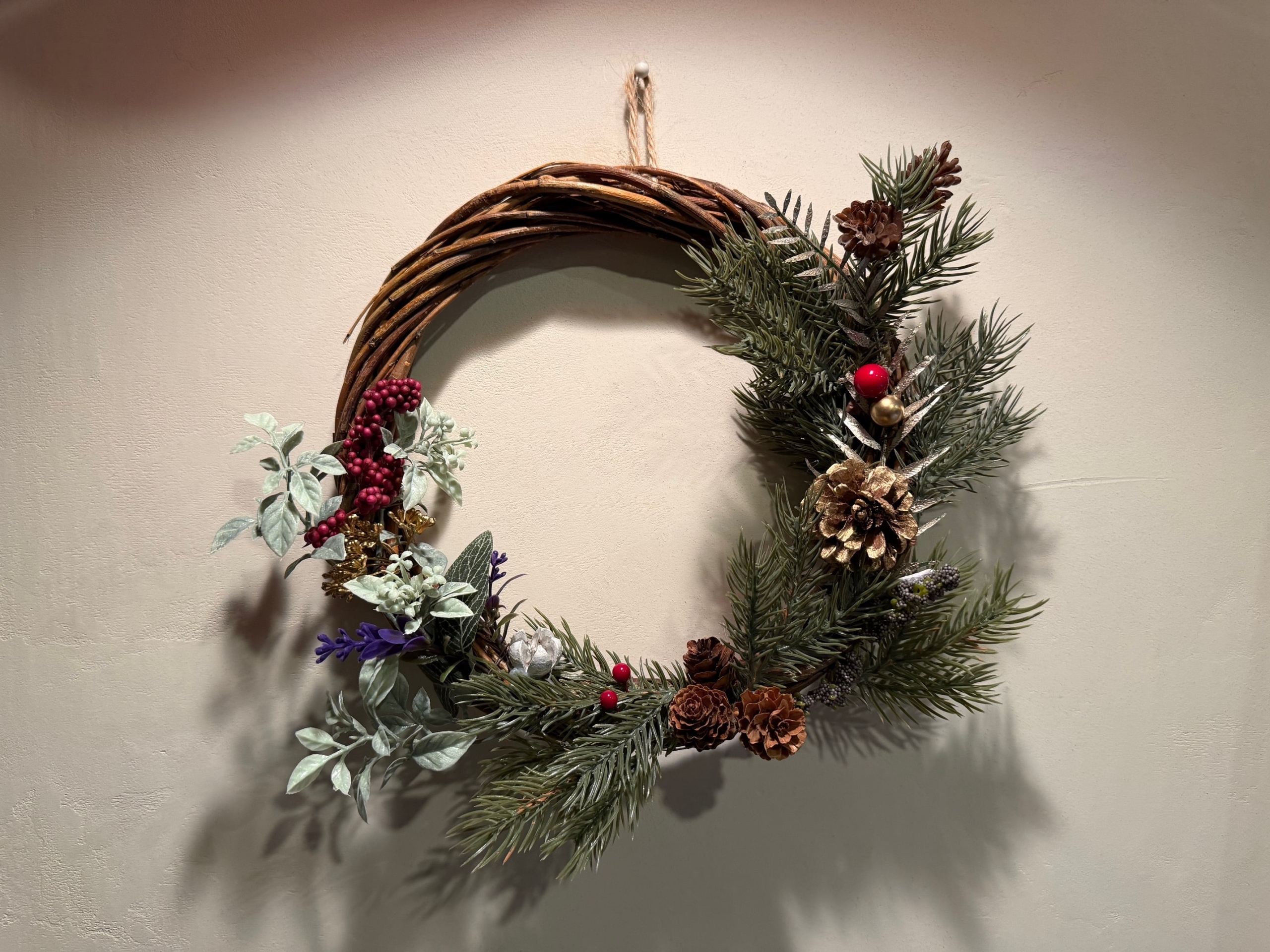 カップルでリースづくり京都，カップルでワークショップ京都