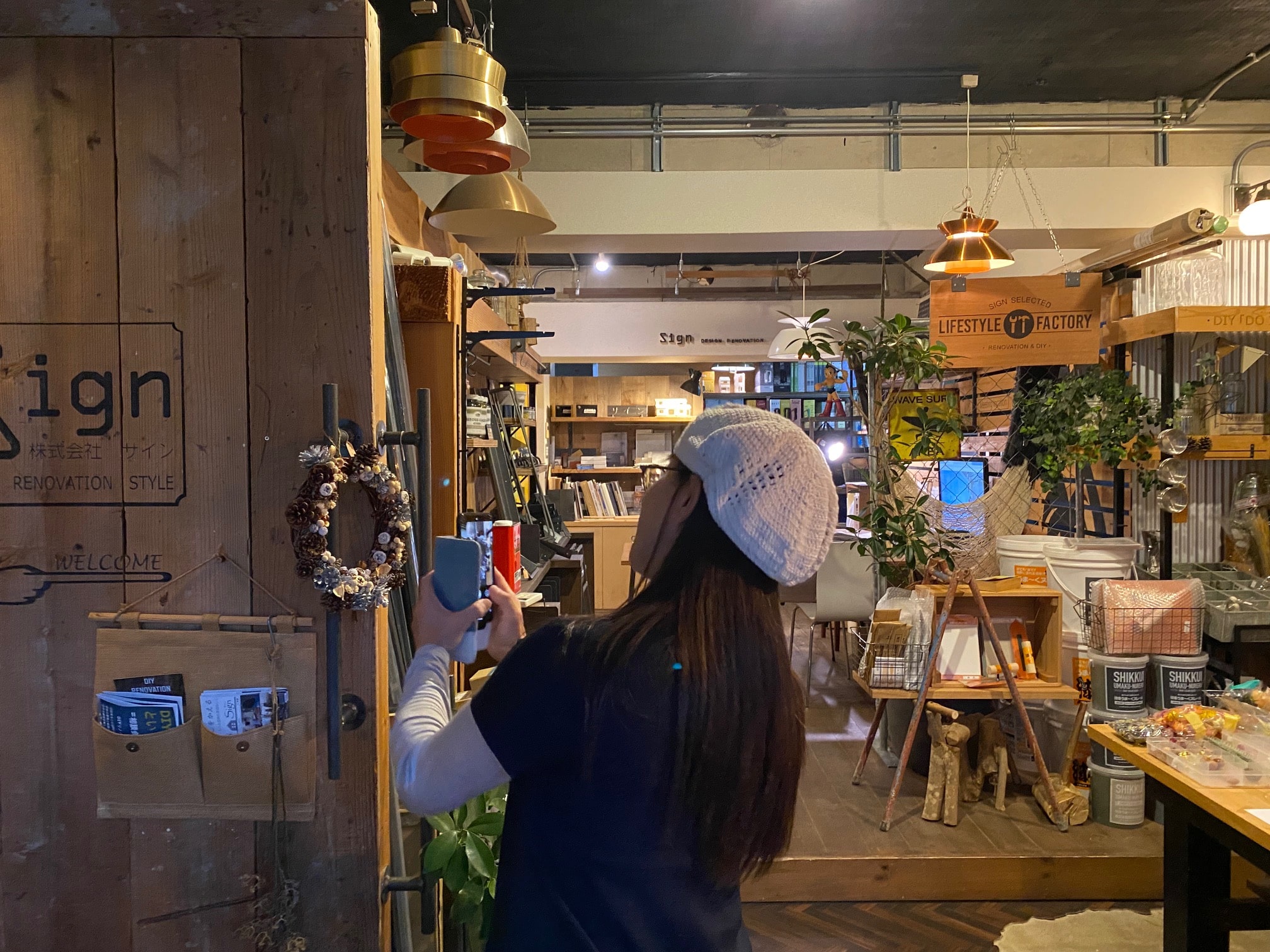 京都遊び場，リースづくりワークショップ京都