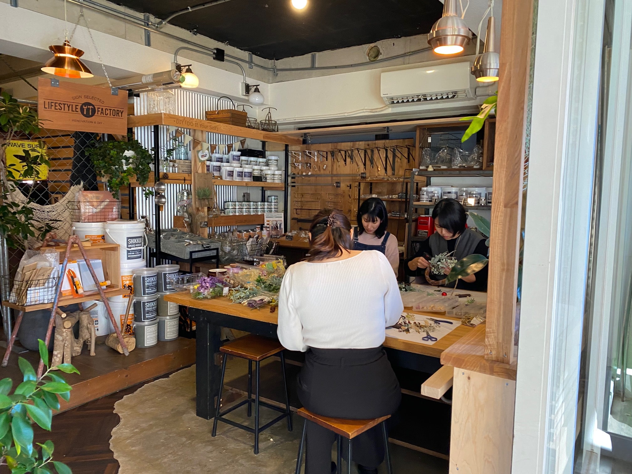 京都遊び場，リースづくりワークショップ京都，クリスマスイベント