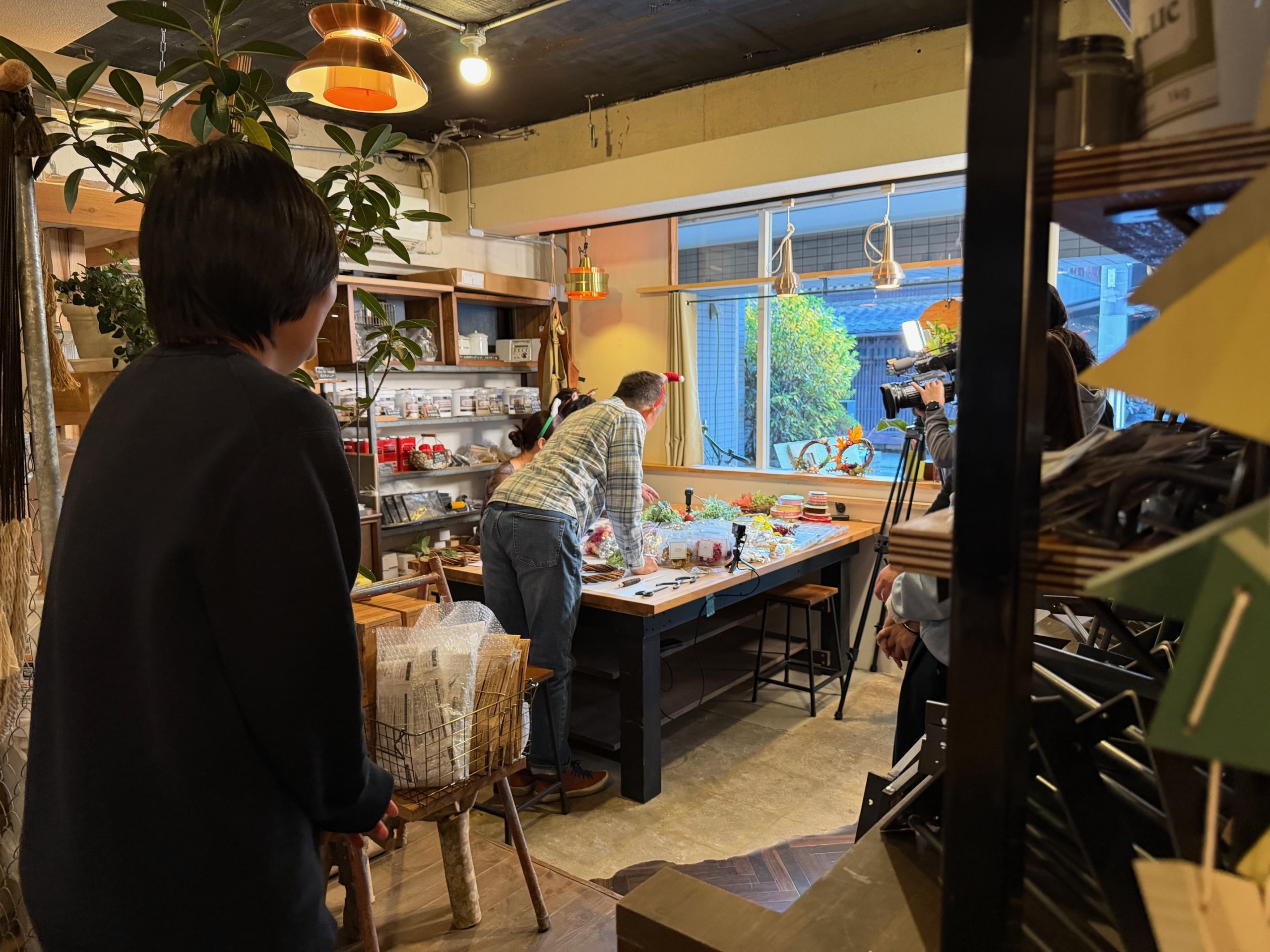 人気ワークショップ京都，おはよう朝日です/明とまなぶ