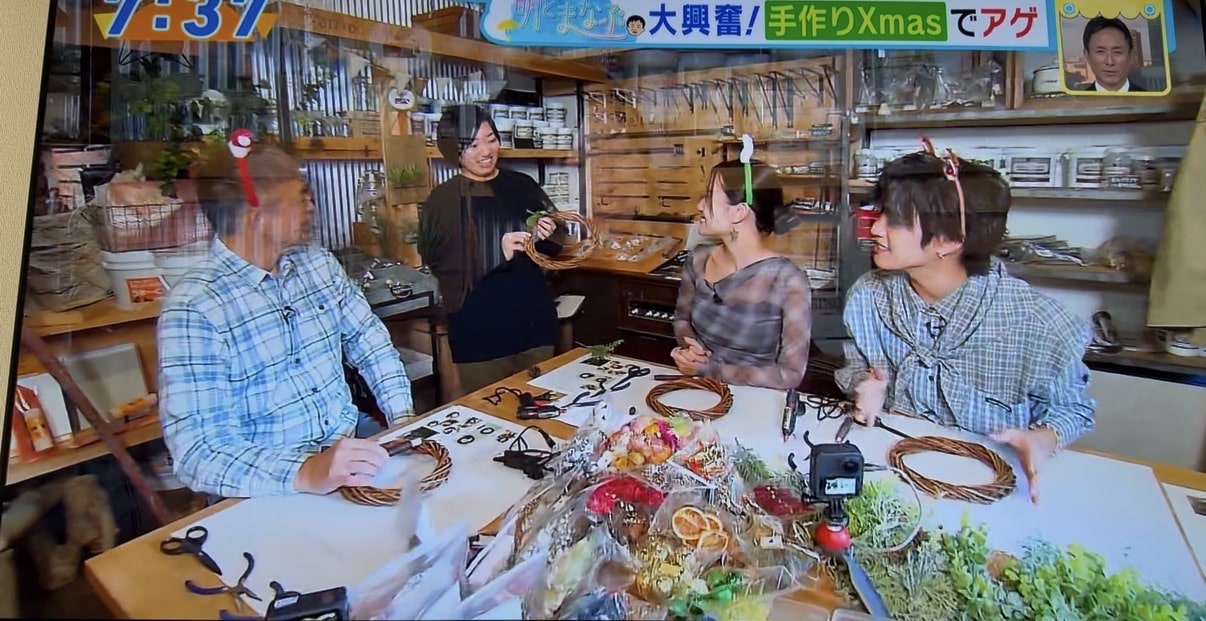 人気ワークショップ京都，おはよう朝日です/明とまなぶ