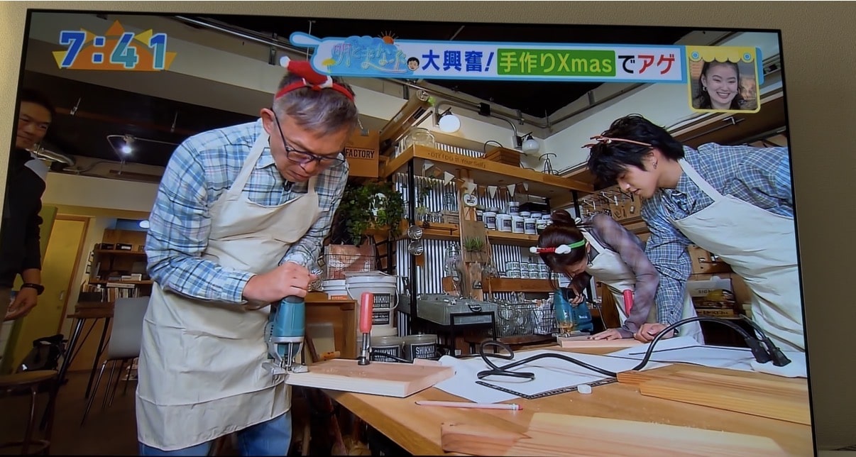 人気ワークショップ京都，おはよう朝日です/明とまなぶ