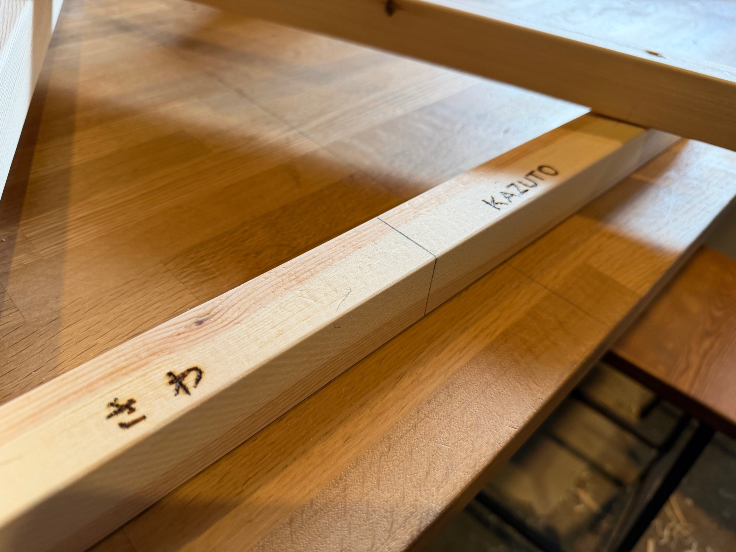 親子体験京都，三角竹馬づくり京都