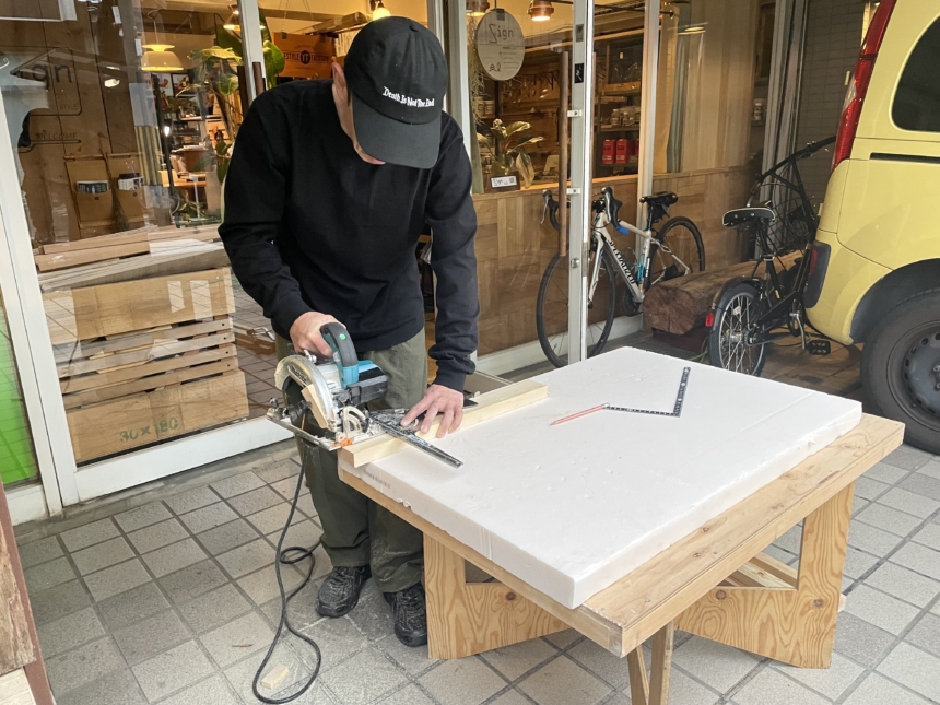 DIYでレベルアップ！「丸ノコ体験」