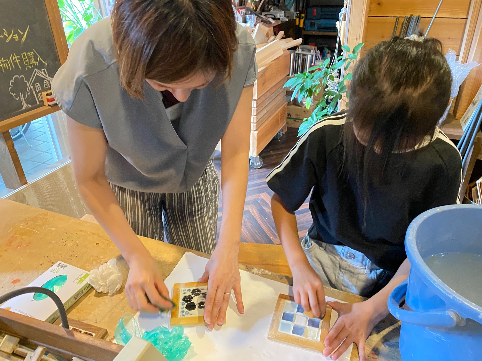 京都の人気体験ワークショッ，京都の遊び場，京都でモノづくり親子体験