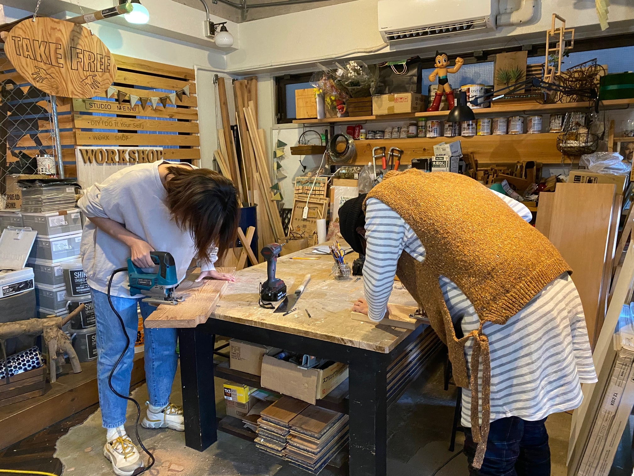 京都で手作り体験，カッティングボード2