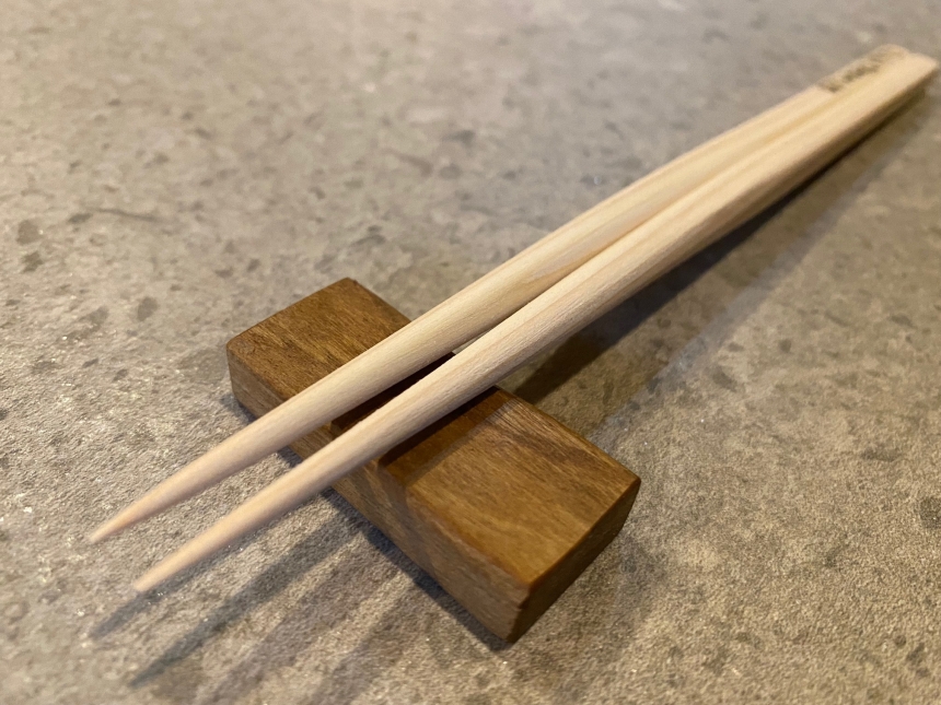DIY体験教室（ヒノキの木で箸作り体験）