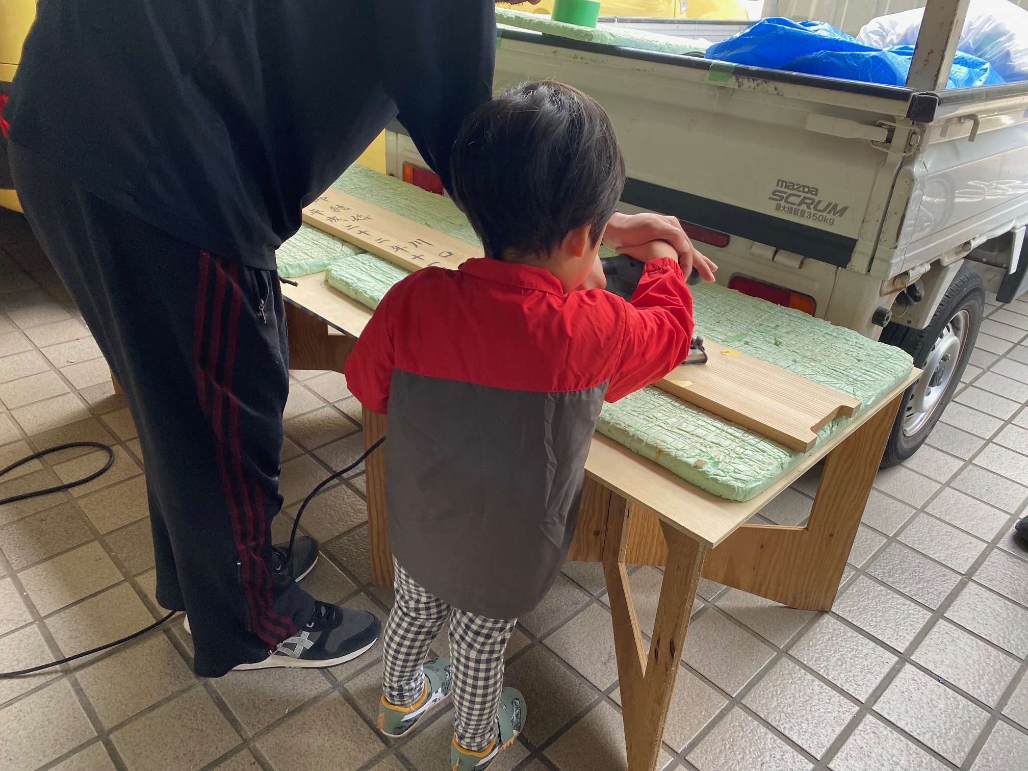 京都で親子体験DIY