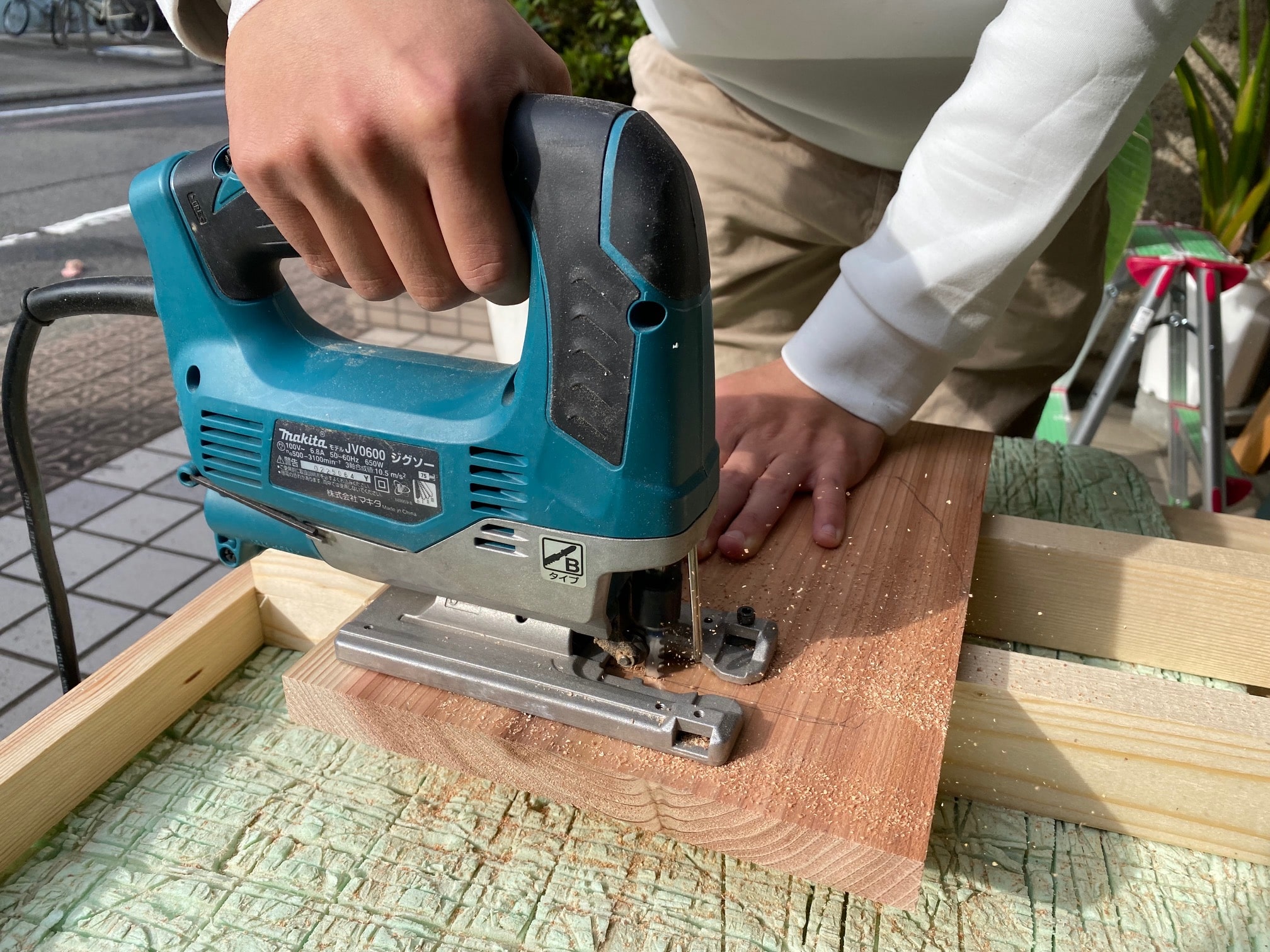 京都で人気の遊び場，京都親子体験，木工体験京都，カッティングボード