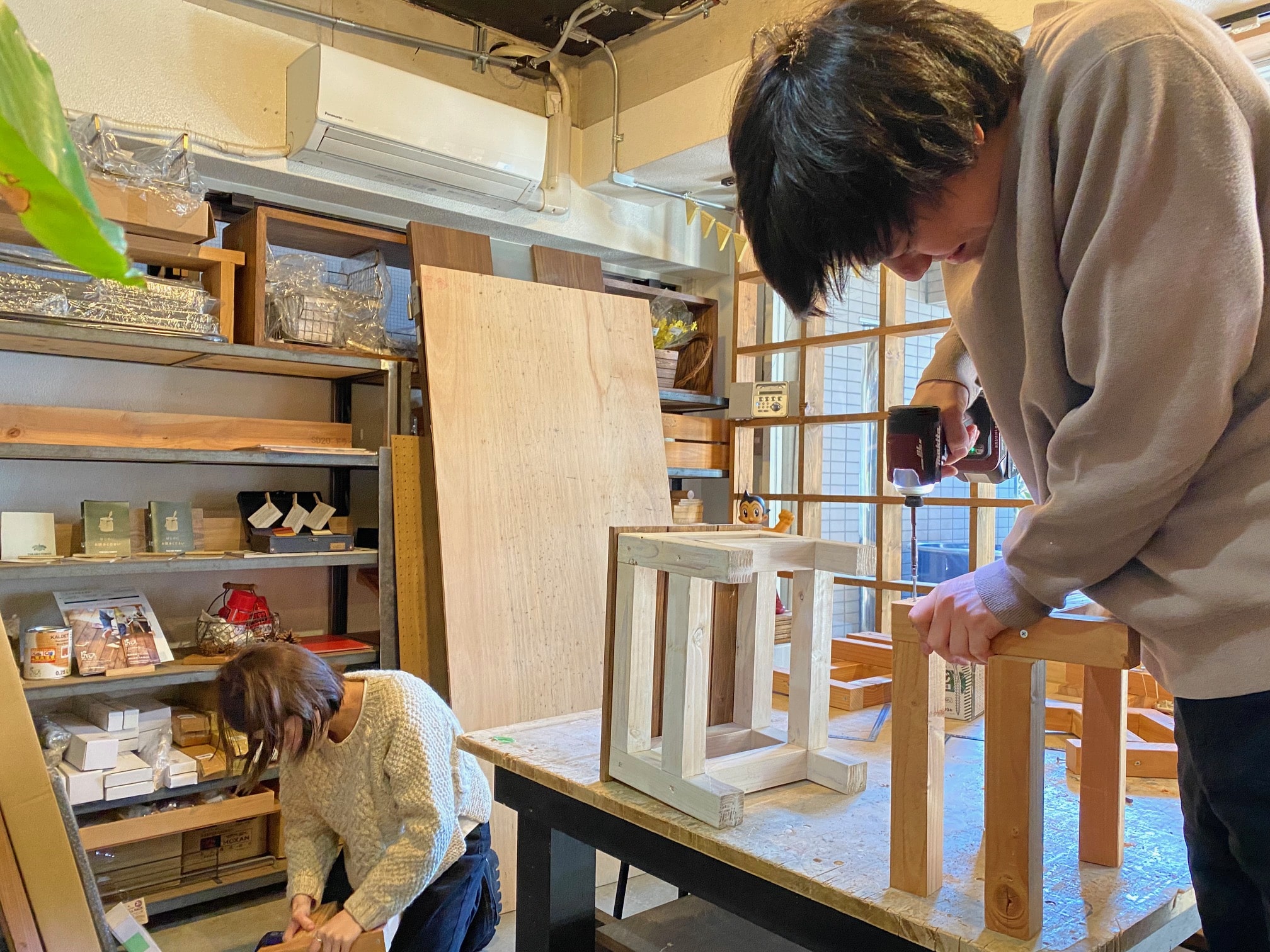 京都，カップルでワークショップ体験
