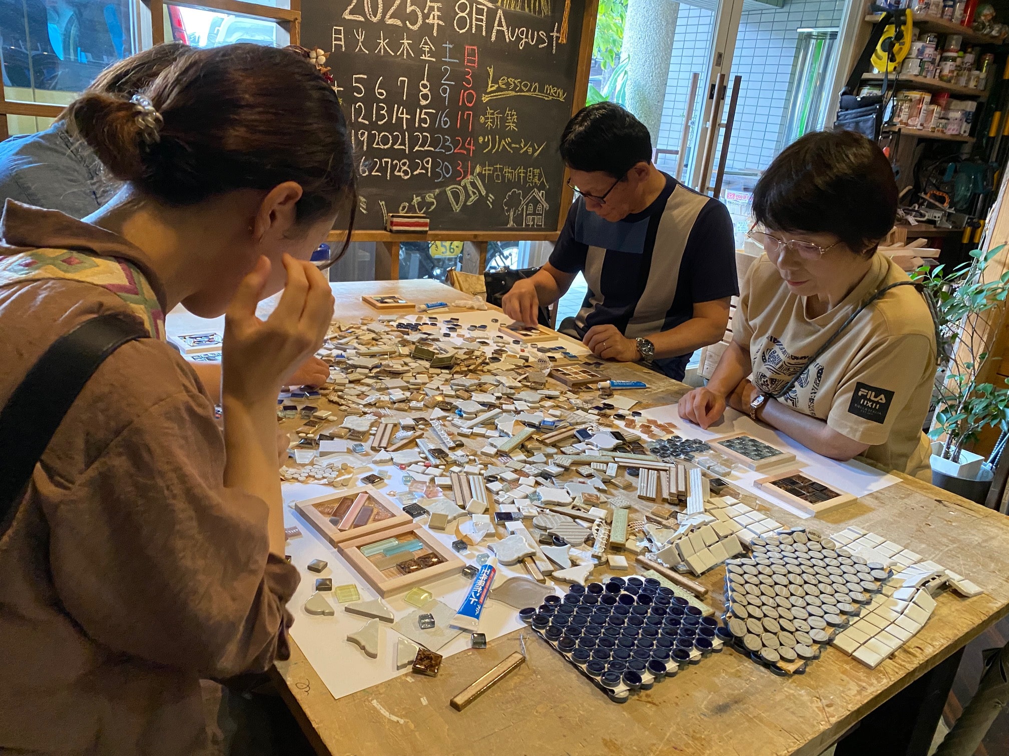 両親にワークショップをプレゼント京都，京都の思い出づくり