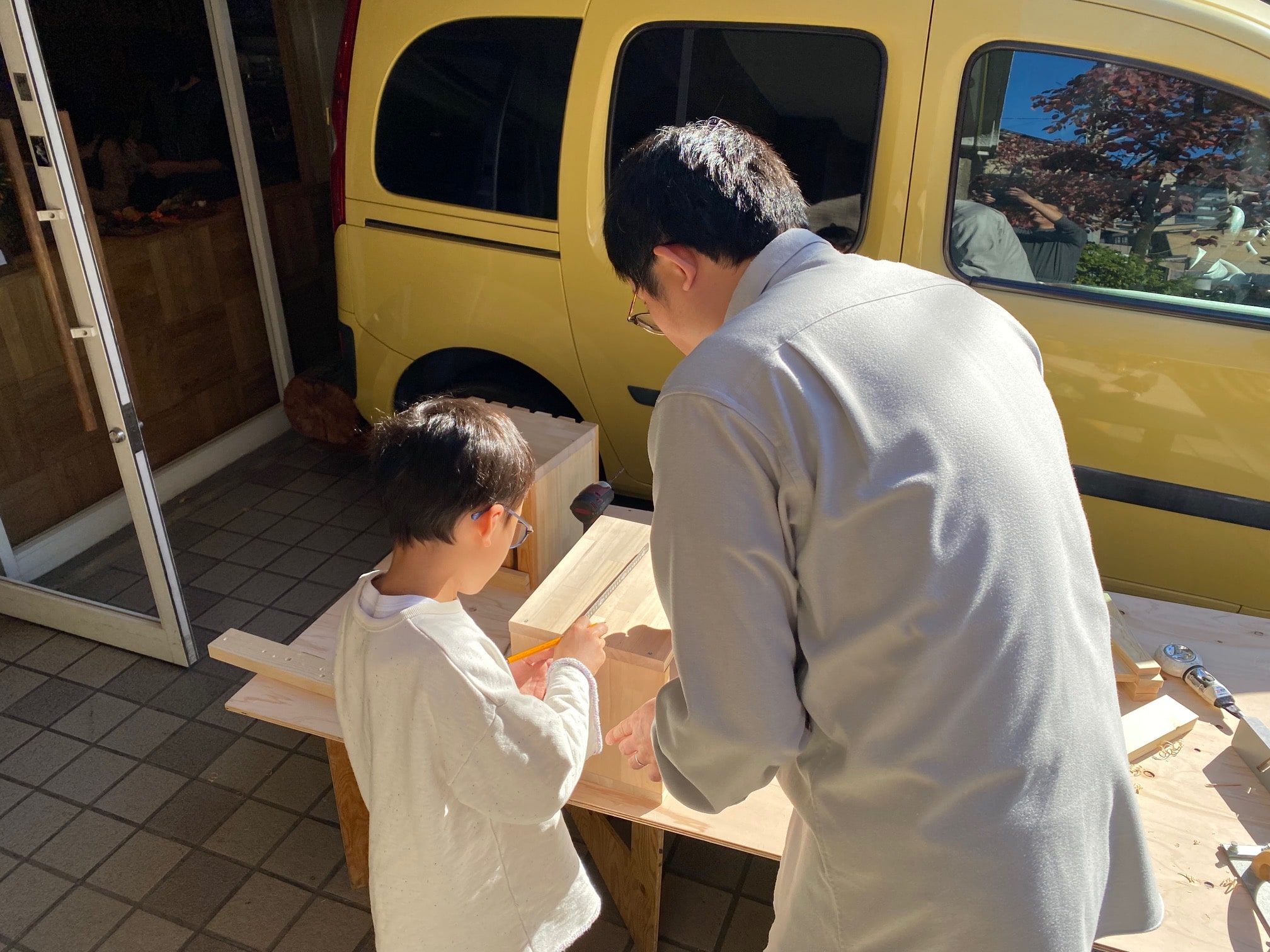 親子で木工体験，株式会社サイン，人気ワークショップ京都