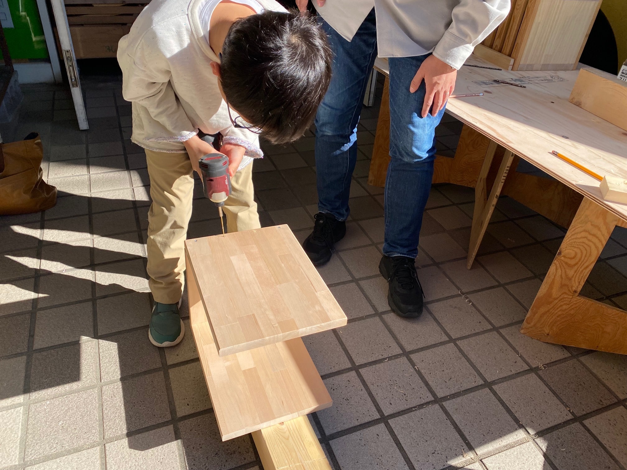 親子で木工体験，株式会社サイン，人気ワークショップ京都