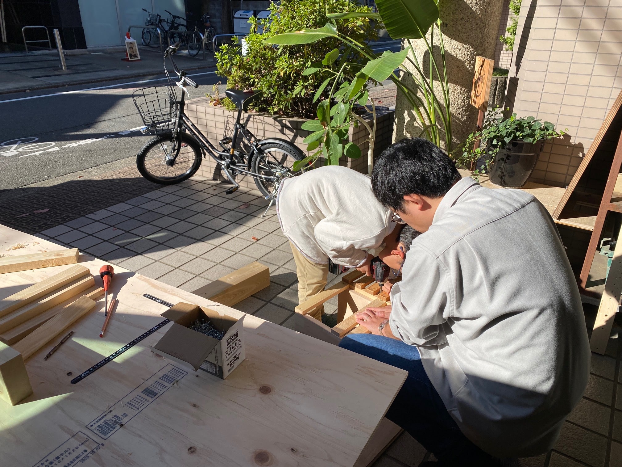 親子で木工体験，株式会社サイン，人気ワークショップ京都